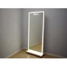Гримерное зеркало с LED подсветкой, 180х80 на подставке