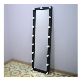 Гримерное зеркало 170x52 см, цвет черный